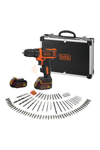 Trapano avvitatore senza cavo 100 accessori