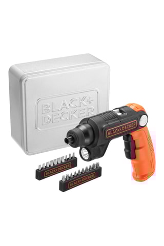 Tournevis électrique LED sans fil - 3,6 V - Coffret de rangement