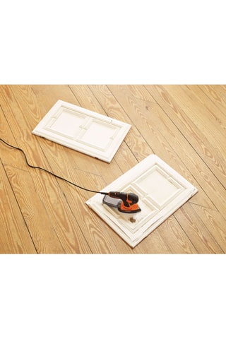 Ponceuse de détail filaire - 120 W - Boîte de rangement