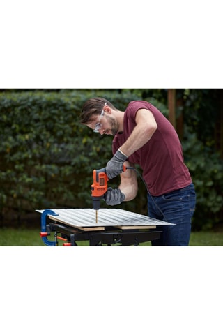 Perceuse filaire à percussion - 230 V - 500 W - 2 accessoires