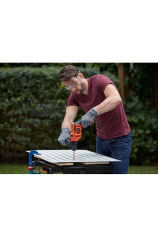 Perceuse filaire à percussion - 230 V - 500 W - 2 accessoires