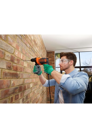 Perceuse filaire à percussion - 230 V - 550 W - Coffret