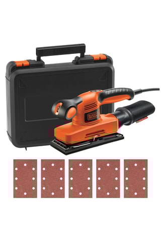 Ponceuse vibrante 1/3 de feuille filaire - 240 W - Mallette de transport