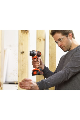 Perceuse-visseuse sans fil - 18 V - 2 accessoires - Coffret