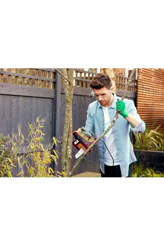 Scie à main électrique 3-en-1 filaire - 500 W - Mallette de transport