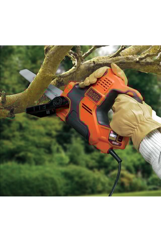 Scie à main électrique 3-en-1 filaire - 500 W - Mallette de transport