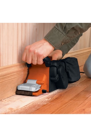 Ponceuse à bande à action cyclonique filaire - 720 W - Boîte