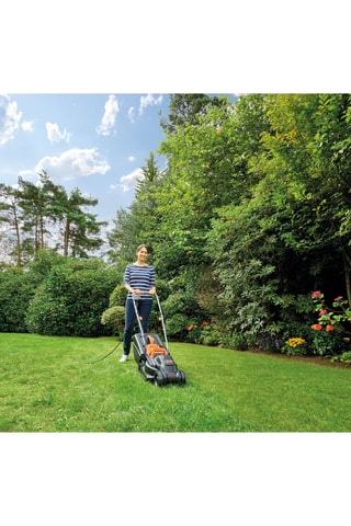 Tondeuse à gazon filaire et coupe-bordures - 1000 W - 35 l