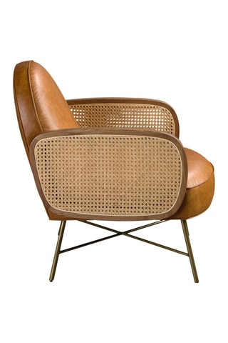 Poltrona - Marrone - In pelle