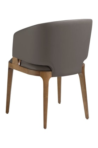 Sedia - Neutro e grigio - Struttura in frassino massiccio