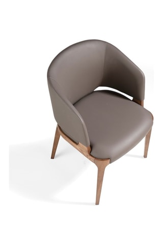 Sedia - Neutro e grigio - Struttura in frassino massiccio