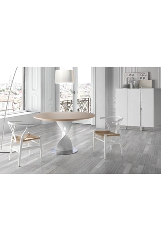 Credenza 3 ante - Bianco - 120 x 42 x 135 cm