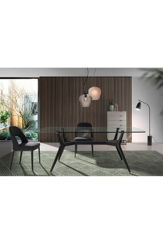 Lampada da terra - Nero - 13 W - 147 cm