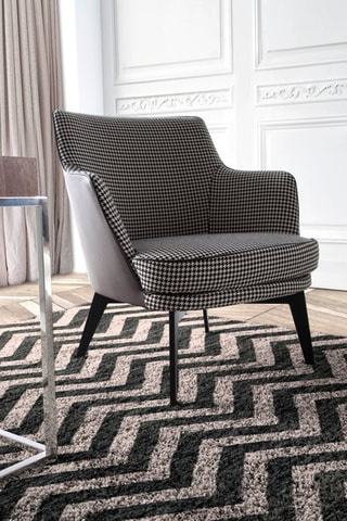 Poltrona - Nero e bianco