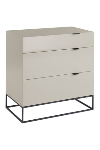 Cassettiera 3 cassetti - 80 x 80 x 45 cm