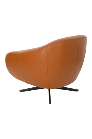 Poltrona - Marrone - In pelle