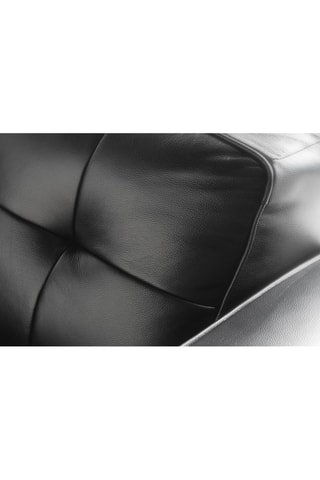 Divano - Nero - 3 posti - In pelle