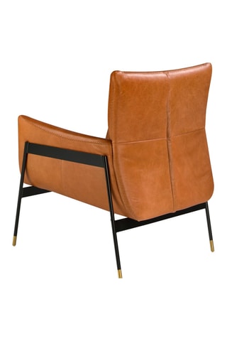 Poltrona - Marrone - In pelle