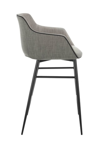 Sgabello da bar - Grigio e nero