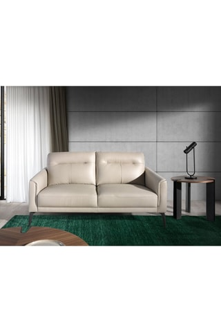 Divano in pelle - Grigio