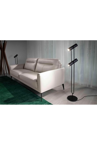 Divano in pelle - Grigio