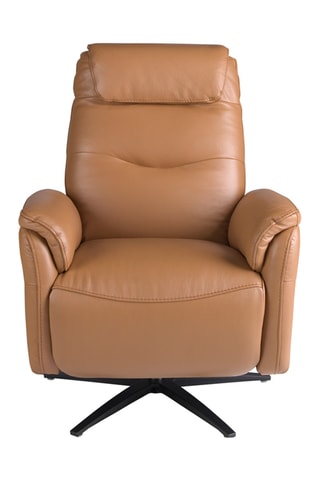 Poltrona - Marrone - In pelle