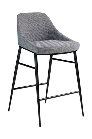 Sgabello da bar - Grigio e nero