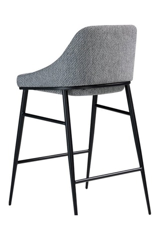 Sgabello da bar - Grigio e nero