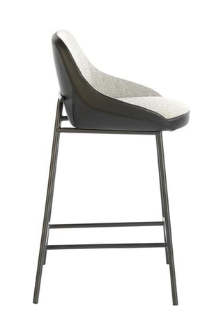 Sgabello da bar - Nero e grigio