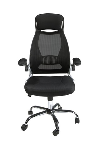 Sedia da scrivania con ruote - 
Nero