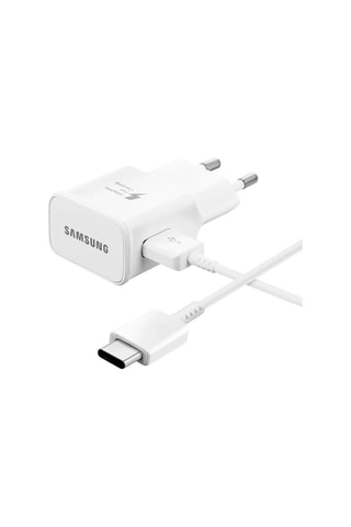 Caricabatteria per presa elettrica Original 15W USB con cavo USB tipo-C - Bianco - Samsung