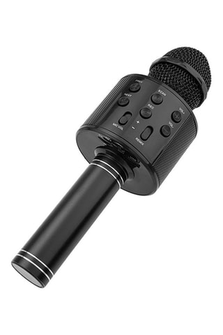 Micro karaoke Bluetooth con funzione registrazione e scheda micro SD - Nero - TechKidz