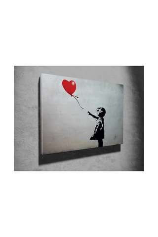Quadro "Girl with Balloon" Banksy - 50 x 70 cm
