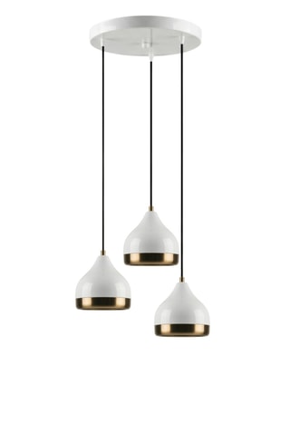 Lampadario - Bianco - 3 x 40 W