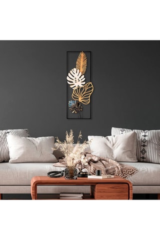 Decorazione da parete - Dorato e nero