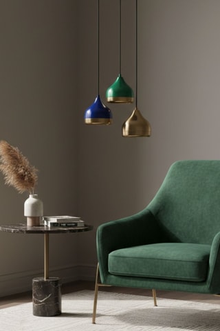 Lampadario - Multicolore - 3 x 40 W