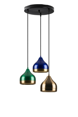 Lampadario - Multicolore - 3 x 40 W