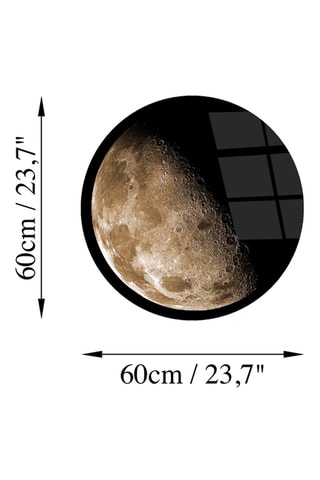 Quadro in vetro temprato Désiré - 60 cm