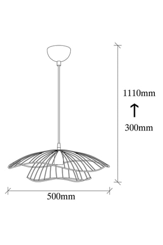 Lampadario - Nero - 40 W