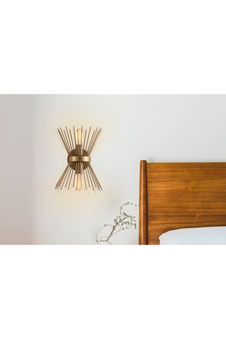 Applique Kirpi - Dorato - 2 x 40 W