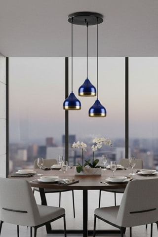Lampadario - Navy - 3 x 40 W