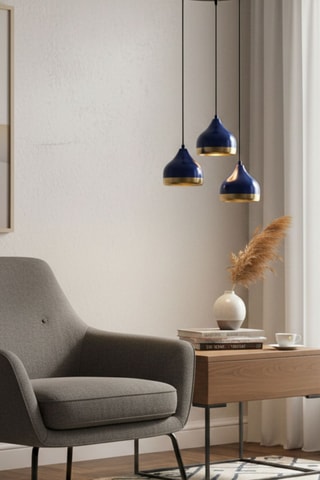 Lampadario - Navy - 3 x 40 W