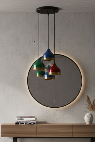 Lampadario - Multicolore - 3 x 40 W