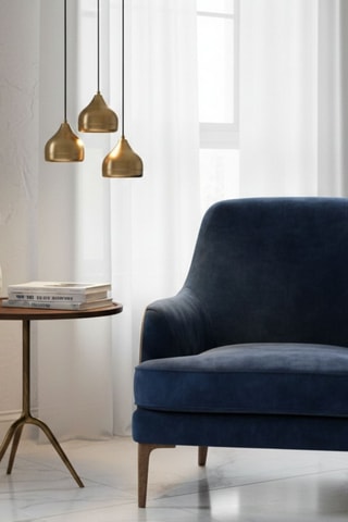 Lampadario - Dorato - 3 x 40 W