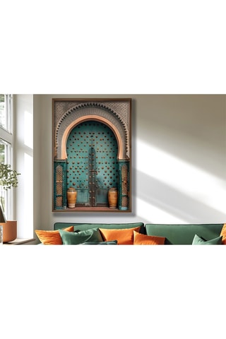 Dipinto decorativo con cornice in MDF Xavierr - 35 x 47 cm