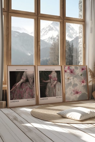 2 quadri "Neoclassicismo" Anton Raphael Mengs e quadro