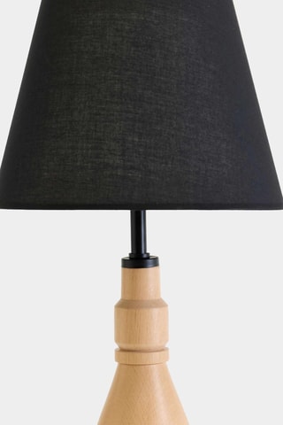 Lampada da tavolo - Nero e beige