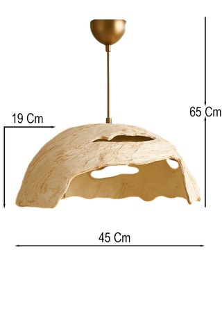 Lampadario - Ecrù - 40 W