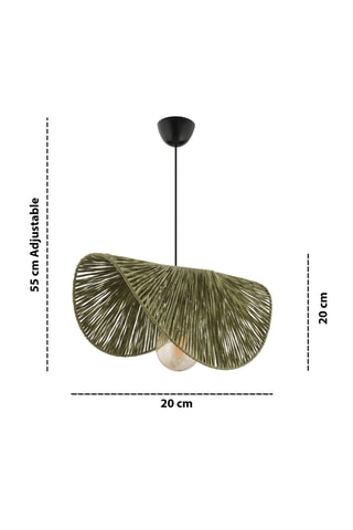 Lampadario - Verde - 40 W
