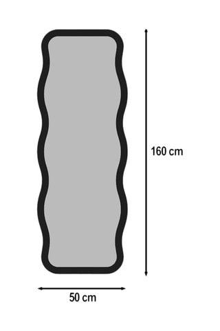 Miroir Aror - 55 x 2,2 x 150 cm